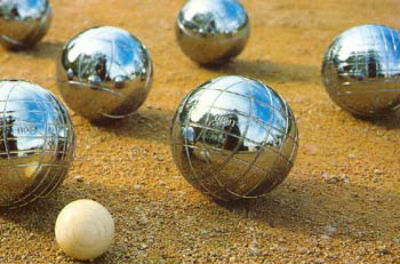 Concours de pétanque en doublette séniors, Fougères