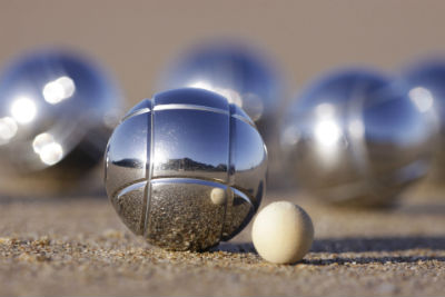 Concours de pétanque en tête à tête, Grignan