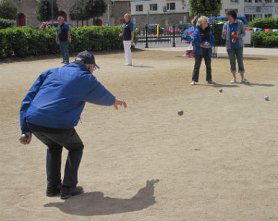 Concours de pétanque en triplette départemental de la Pétanque Figeacoise, Figeac